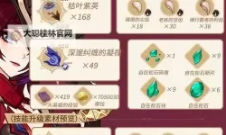 《原神》恰斯卡怎么培养 恰斯卡一图流养成攻略