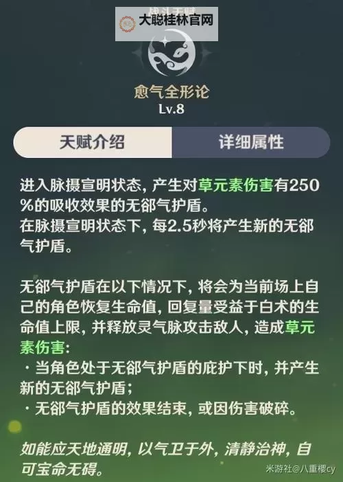 《原神》白术定位与挂草增伤能力详解 白术值得抽吗图1