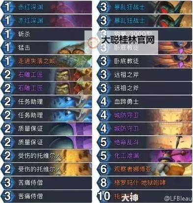 《炉石传说》抢先乱斗孢子补水战构筑分享图1