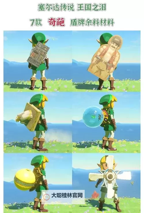 《塞尔达传说王国之泪》好用的盾牌余料组合推荐图1