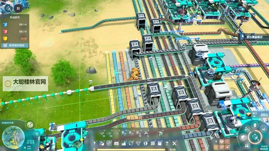 《戴森球计划》外星系矿区高效产线布局推荐图1