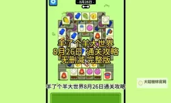 《羊了个羊》羊羊大世界8月22日通关攻略