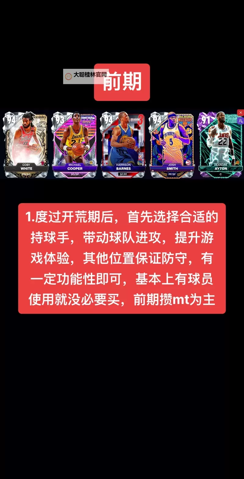 《NBA 2K20》MT模式阵容分享 MT模式用什么阵容图2