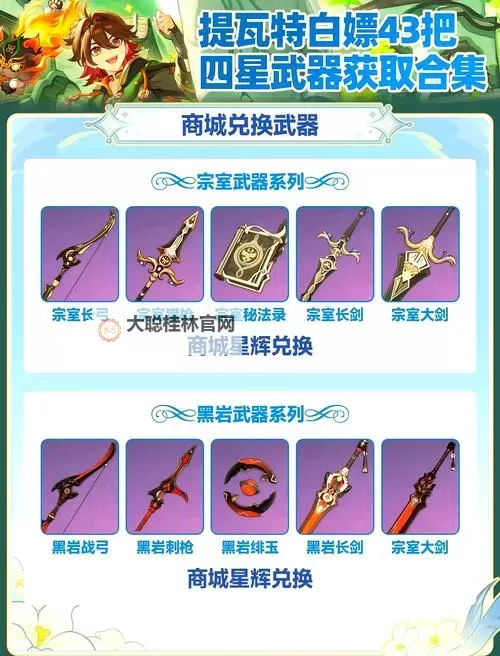 《原神》免费四星武器强度解析图1