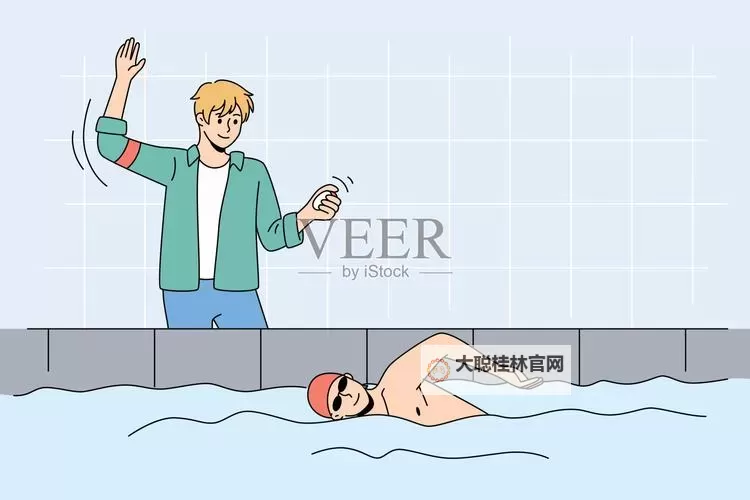 游泳教练漫画:泳道里的坚持与成长图2