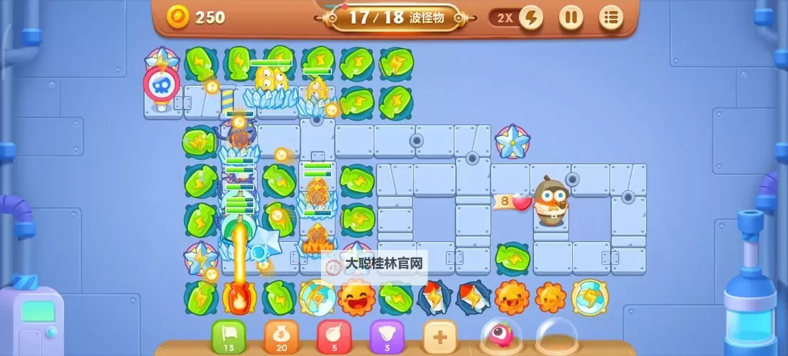 《保卫萝卜》通关攻略:适合萌新玩家的整体路线、道具、资源分配思路!图1