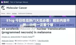 51cg今日吃瓜热门大瓜必看：明星绯闻全网热议，一文看尽真相