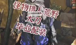 《怪物猎人世界》太刀开荒到毕业配装分享 冰原太刀毕业配装