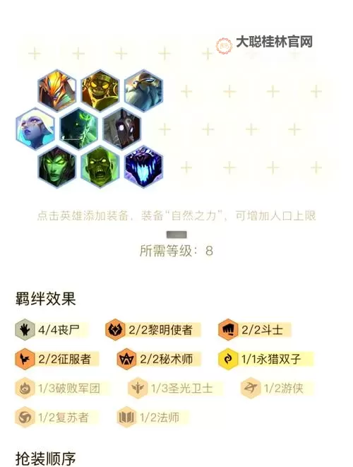 《云顶之弈》S5赛季丧尸斗法上分阵容推荐图1